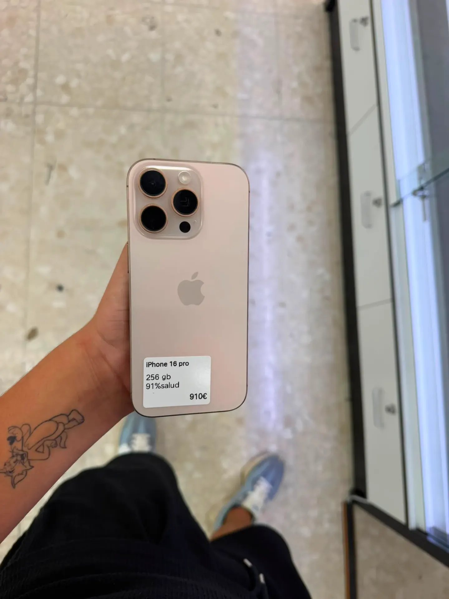 IPHONE 16 PRO 256gb salud 91