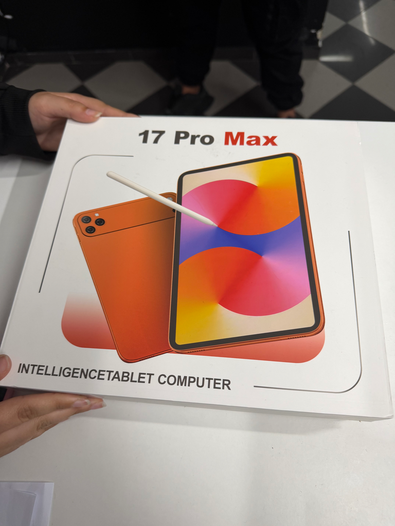 Tablet 17 pro Max + tarjeta sim dual